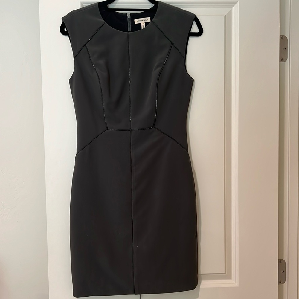 Rebecca Taylor olive green dress